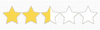 2.5 stars rating grey BG
