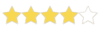 4 stars white BG