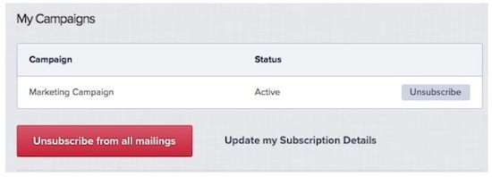 4 unsubscribe options