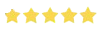 5 star white bg