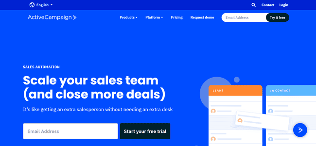 ActiveCampaign - Keap alternative for marketing and sales automation