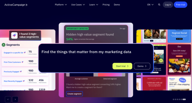 ActiveCampaign Mailchimp Alternatieven vs marketing automation