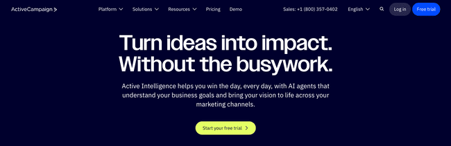 ActiveCampaign como alternativa a Constant Contact