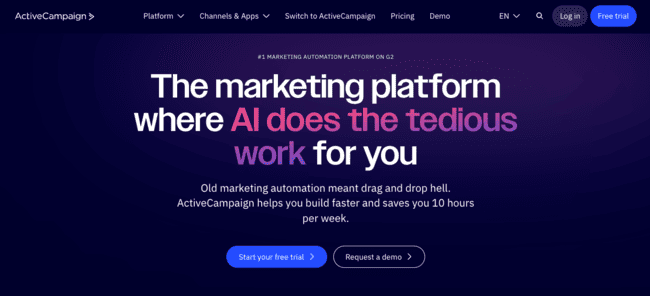ActiveCampaign marketing automation CRM Google Workspace