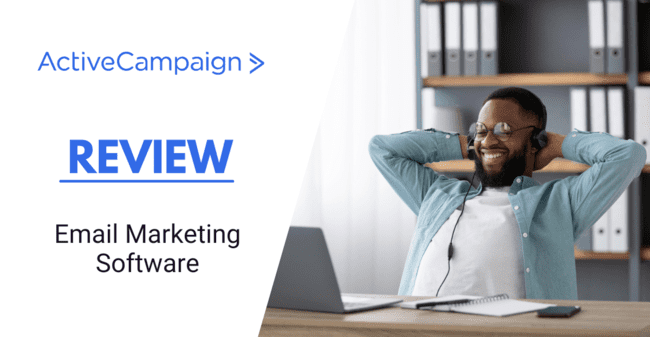ActiveCampaign review email marketing software automation platform CRM landing pages