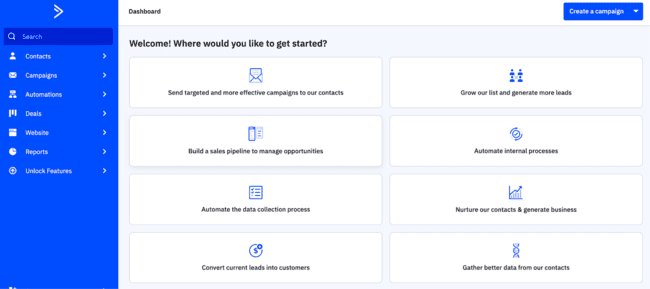 aplicación de email marketing de Activecampaign Shopify