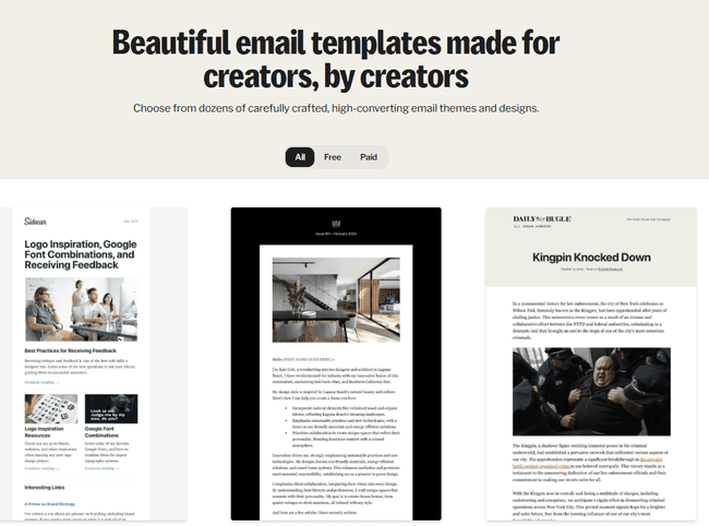 Biblioteca de emails en Kit