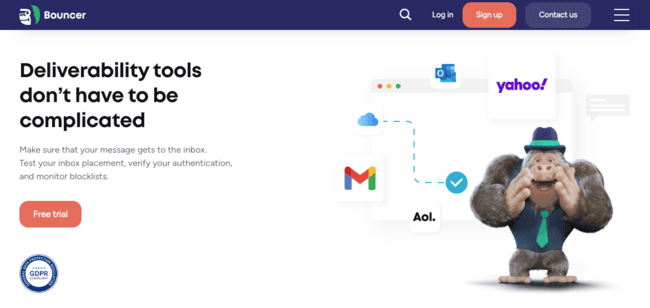 Bouncer deliverability kit