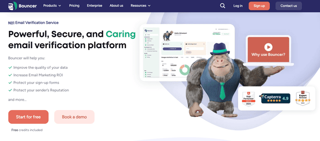 Bouncer email verification