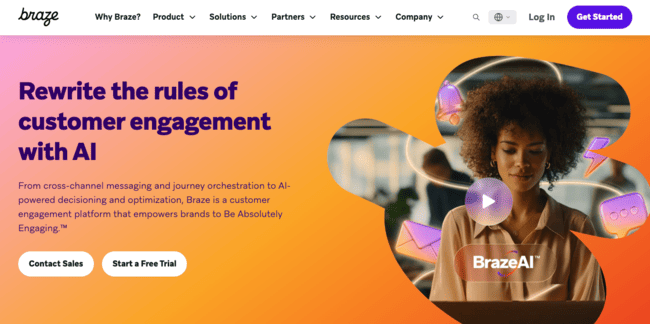 Braze customer engagement platform with enterprise capabilities