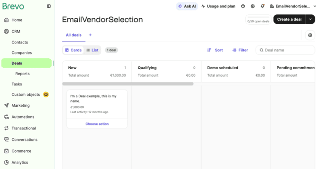 Brevo Sales CRM
