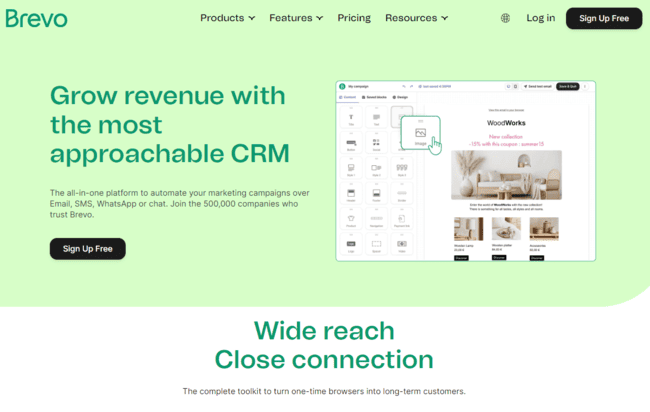 Brevo crm software