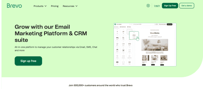 Brevo email marketing platform