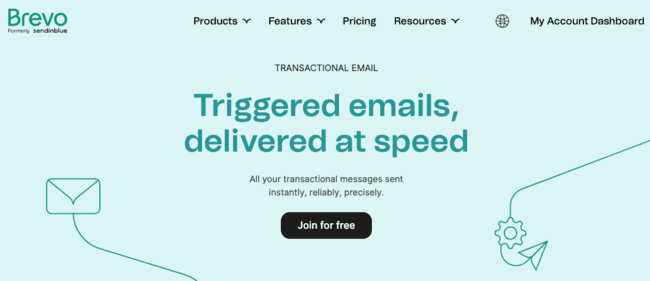 Brevo email marketing tool with smtp server