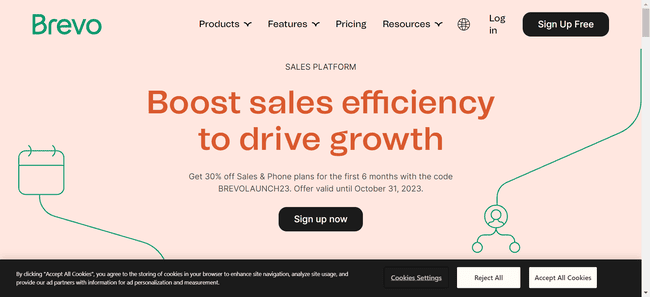 Brevo - la mejor relación calidad-precio como alternativa de Keap