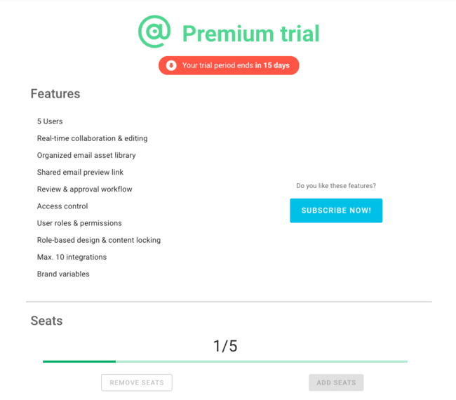 Chamaileon premium plan and pricing