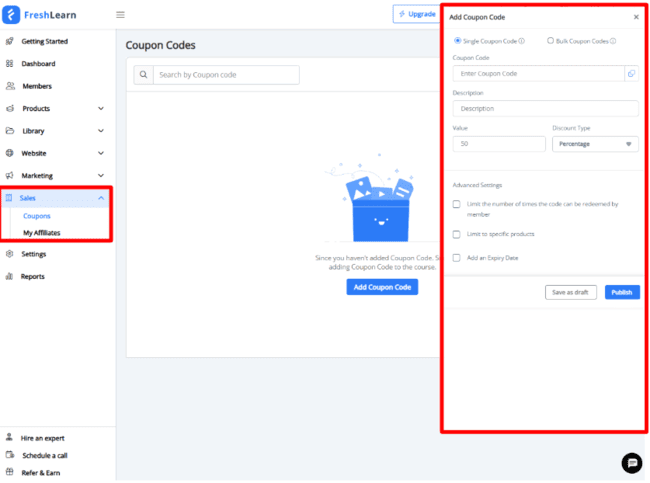 Cupones de FreshLearn