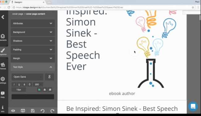 Designrr ebook creation tool