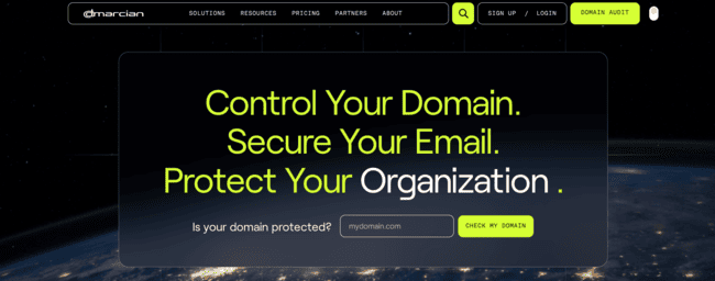 Dmarcian dashboard overview