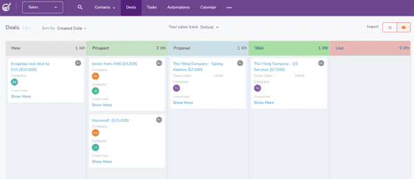 Engagebay for automated marketing