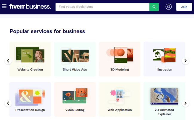Fiverr business best freelancing websites