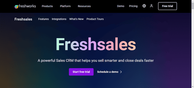 FreshSales - best Keap alternative for closing deals