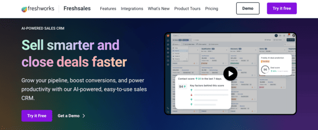 Freshsales sales CRM Google Workspace