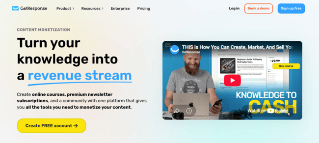 GetResponse Kit alternative for all-in-one creator marketing