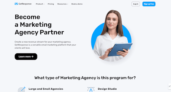 Getresponse MAX marketing agency partner