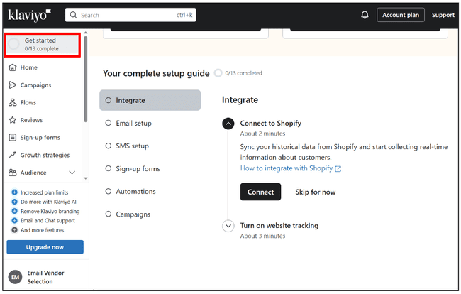 Guía de configuración de Klaviyo