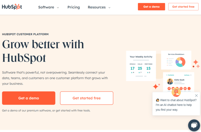 Hubspot crm system