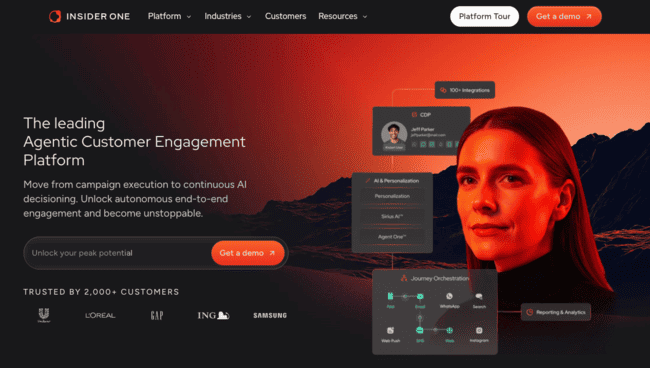 Insider One uses AI to send personalized messages across various digital channels