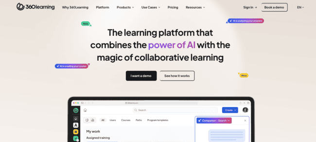 LMS colaborativo 360Learning