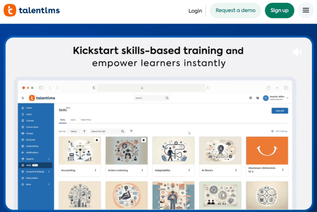 LMS corporativo interno TalentLMS