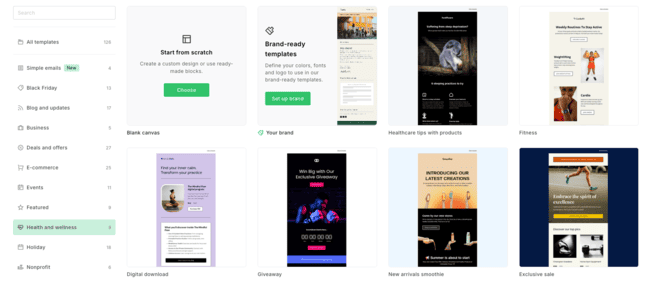 Mailerlite email campaign templates email marketing platform
