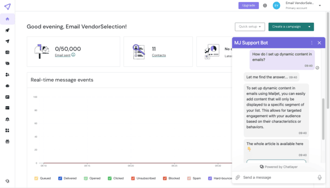 Mailjet-customer-support
