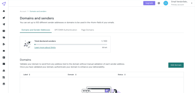 Mailjet-domain-authentication