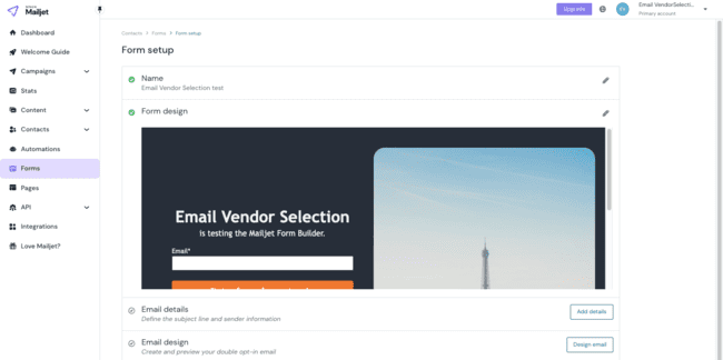 Mailjet-form-builder-set-up