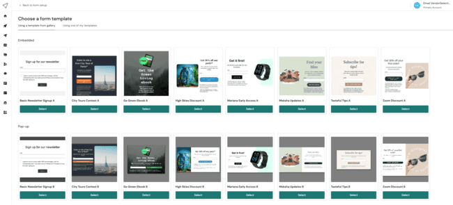 Mailjet-form-templates