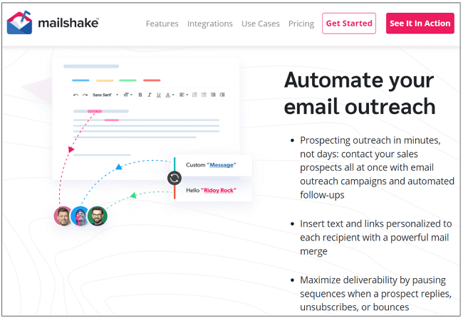 Mailshake features