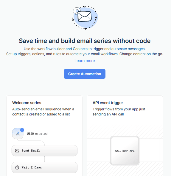 Mailtrap Automations