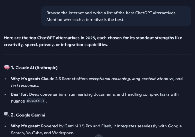 Microsoft Copilot testing prompt