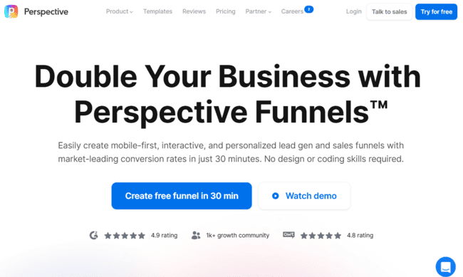 Perspective Funnels Free Trial