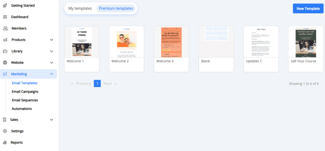 Plantillas de correo electrónico de FreshLearn