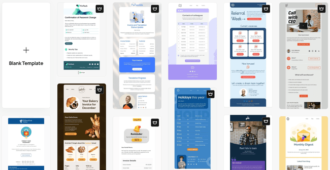 Plantillas de correo electrónico de Stripo