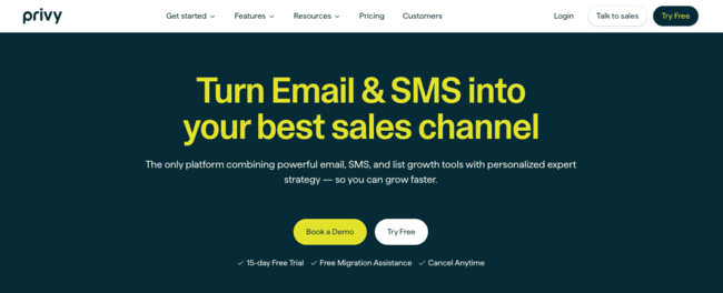 Privy Klaviyo alternative ecommerce email marketing software platform