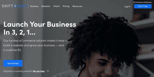 Shift4Shop ecommerce software platform online retail tool selling