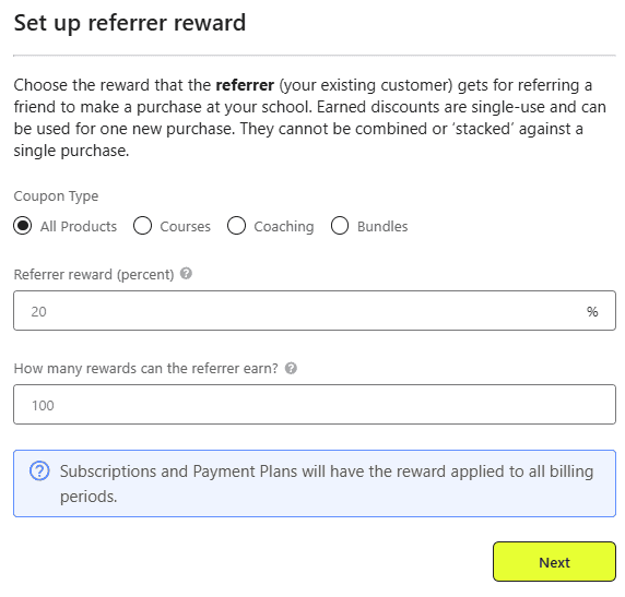 Teachable affiliate tools set up