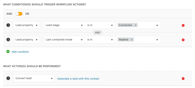 crm para pequeñas empresas Freshsales CRM con flujos de trabajo automatizados