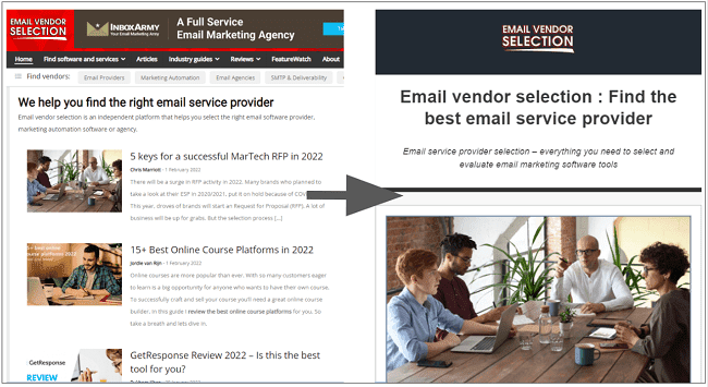 diseñador inteligente de AWeber